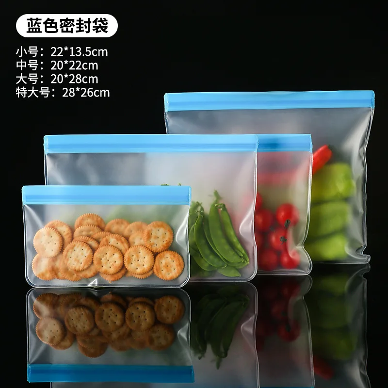 10pcs Silicone Food Storage Containers Leakproof Containers Reusable Stand Up Zip Shut Bag Fresh Bag Food Storage Bag Fresh Wrap: Light Grey / 100*80cm