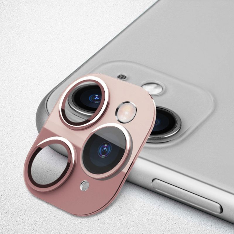 Lente adesivo modificado câmera capa liga de titânio para iphone 11 segundos mudança para iphone 11 pro