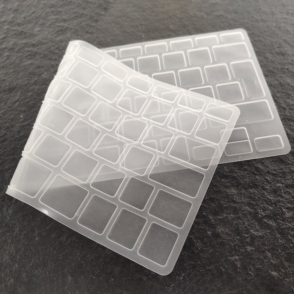 EU Keyboard Cover For Apple Macbook Air Pro Retina 11 12 13 15 Keyboard Cover For MacBook 13 15 Inch Touch Bar A2159 A1990 A1708