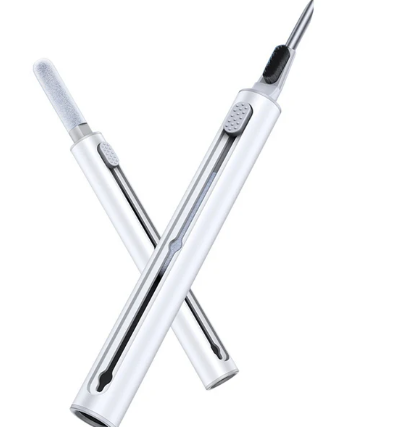 20-in-1-Reinigungsset, Computer-Tastatur-Reinigungsbürste, Kopfhörer, Reinigungsstift, Bildschirmreinigungswerkzeuge, Tastenkappen-Abzieher, multifunktionales Set: Licht Grau