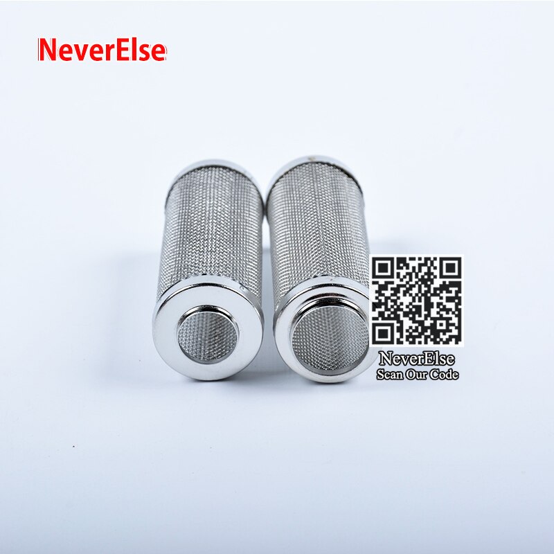 Aquarium Fish Tank Pre-Filter Inlet Intake Filter Cover Guard Strainer Dia1.2/1.6cm Stainless Steel Mesh Net Protect Fish Shrimp