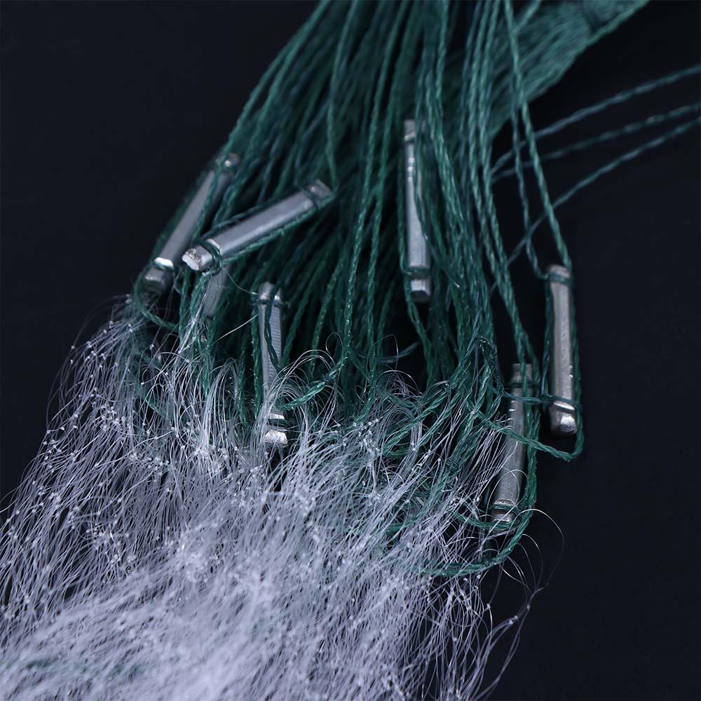 Casting Network Durable Float Trap Nylon Fishing Cage Dip Cage Fish Line Fishnet Fishing Net Monofilament Gill Net Single Mesh