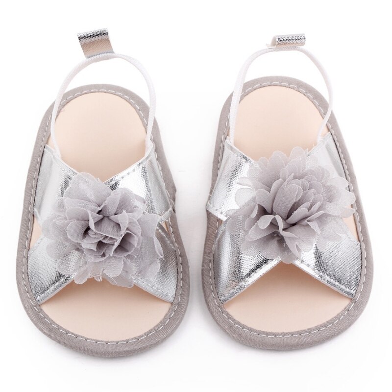 Bobora Summer Flower scarpe basse scarpe da spiaggia primi camminatori sandali per bambina suola morbida per neonato