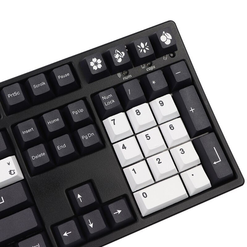 137 Key Japanese PBT Keycap Cherry Profile Dye Sub Key caps for Mx Switches Gk61 64 68 96 108 Corsair Strafe K65 K70 G710