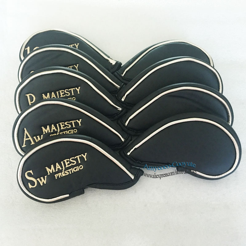 Golf irons headCovers Maruman Majesty Golf headcover Simple Style Waterproof clubs head Covers set