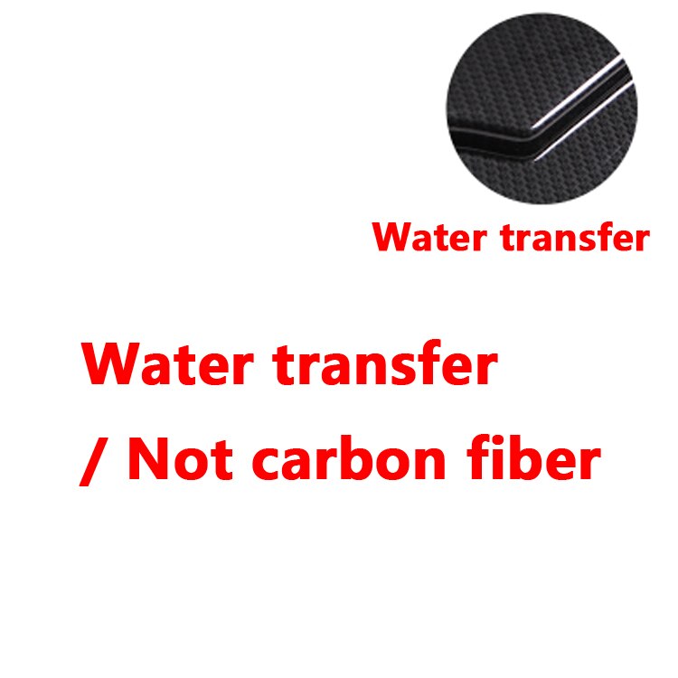 For Mazda3 Axela Body kit spoiler For Mazda 3 Axela ABS Rear lip rear spoiler front Bumper Diffuser Bumpers Protector: water carbon