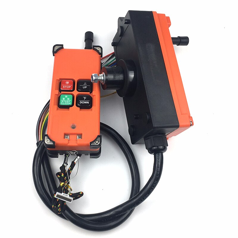 Remote Control Distance Of 4 Keys For Overhead Crane Wireless Radio Universal Ac/Dc12V 24 V 110V 220V 380V