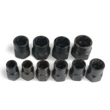 Repair Nut extractor Stud Locking Socket Wrench Accessories 10pcs Bolt Set