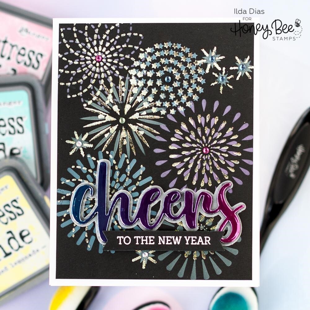 pochoir en Silicone pour Scrapbooking, impression de feux d&#39;artifice, décoration d&#39;album, artisanat pour bricolage, fabrication de cartes de vœux, offre spéciale