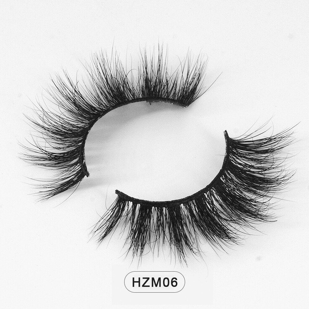 3d Wispies Mink Wimpers Pluizige Wimpers Natuurlijke Wimpers: HZM06