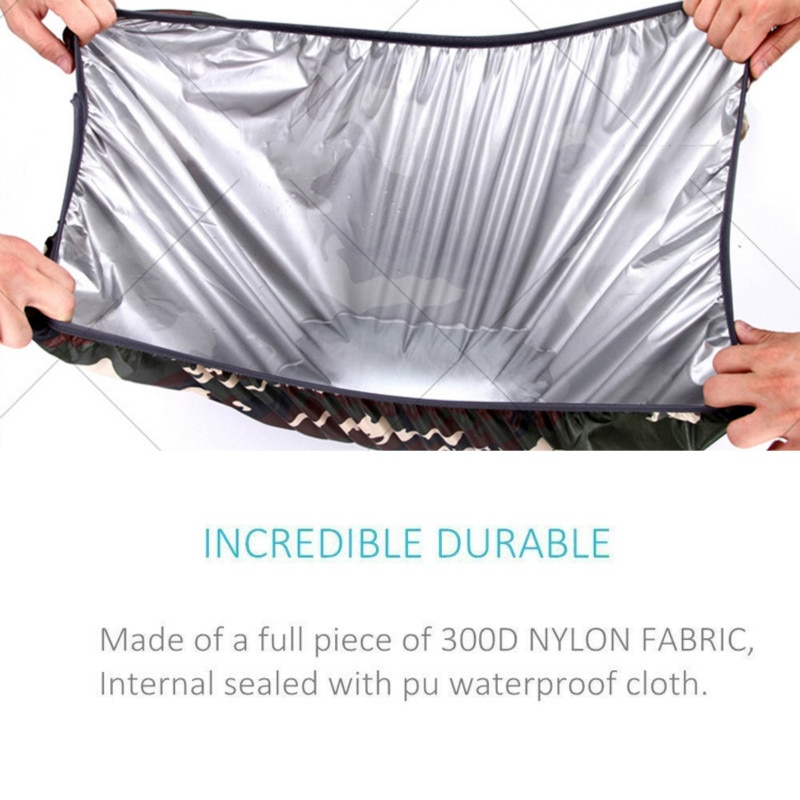 80L Reflektierende Regen Abdeckung Rucksack, 20L 35L 45L Wasserdichte Tasche Abdeckung, draussen Camping Wandern Klettern Staubdicht fallen für Rucksack