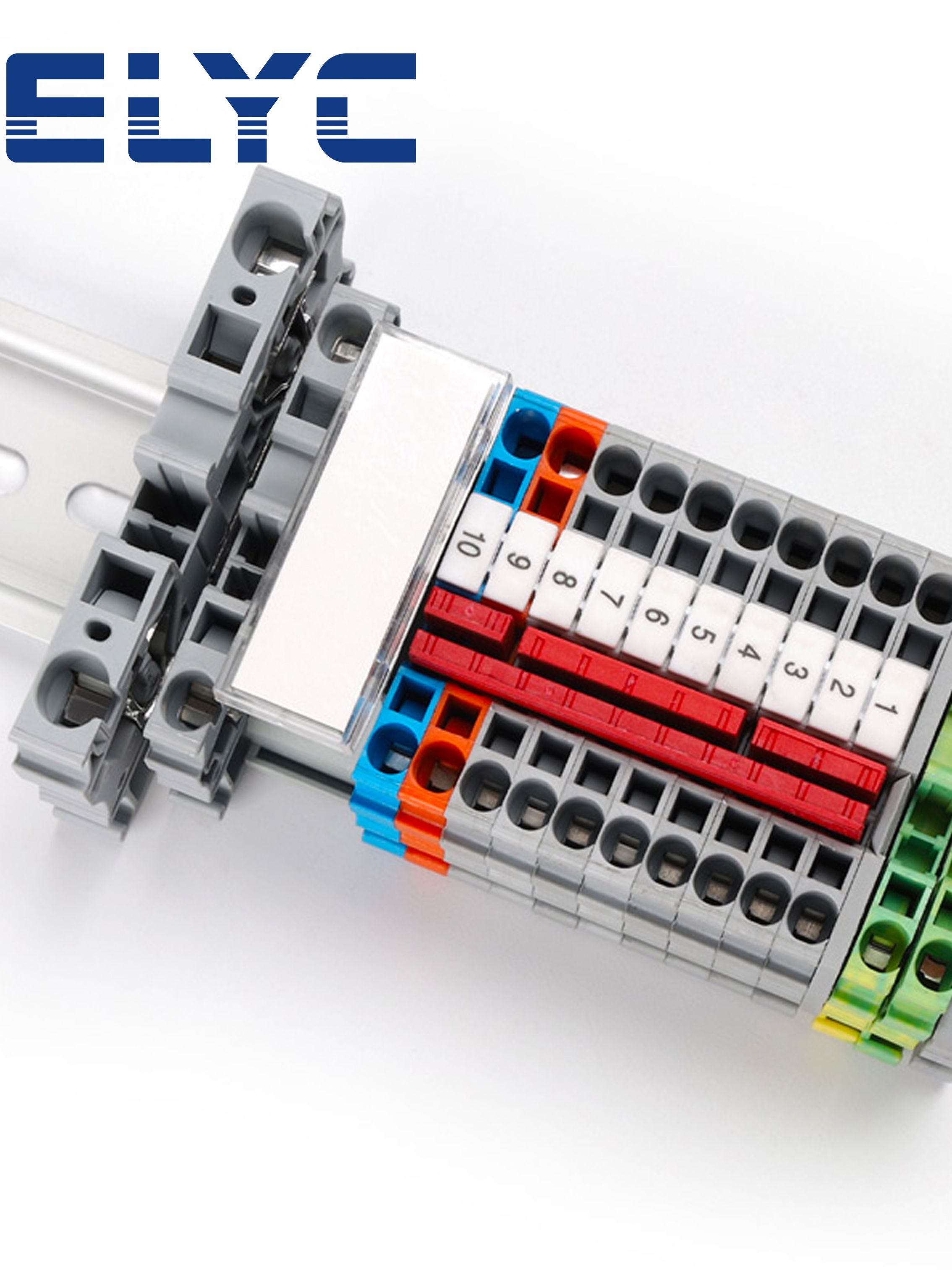 20Pc FBS 10-5 Jumpers 2/3/4/5/10 Seat PT ST 2.5 mm DIN Rail Terminal Block Accessories Plug-In Bridge 2-5 3-5 4-5 5-5 10-5