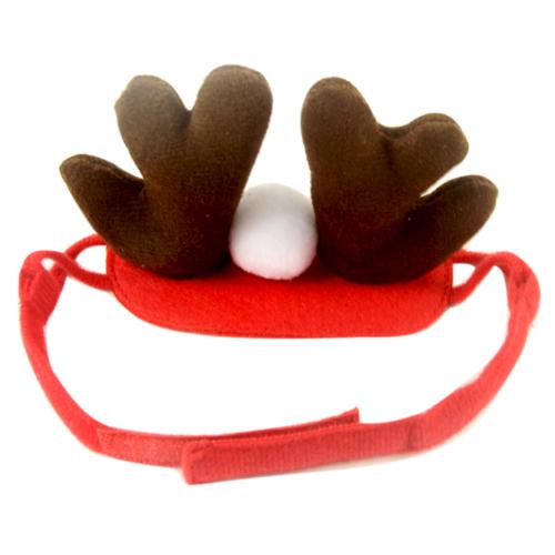Weihnachten Geweih Hund Katze Stirnband Welpen Haarband Haar Zubehör Lustige Haustier Hütte DIY Cosplay für Hunde Katze Kostüm Dekoration: Ursprünglich Titel