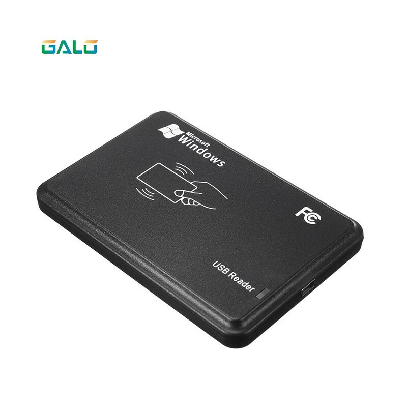USB RFID ID Contactless Proximity Smart Card Reader EM4001 EM4100 Windows 125khz