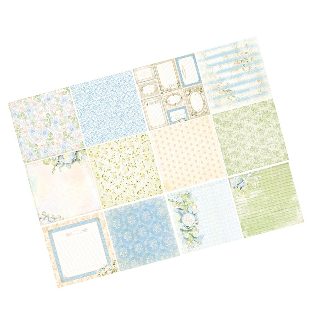Pack of 24 Scrapbook Paper DIY Decorative Background Backing Paper Pads for Scrapbook Greeting Card Album Box