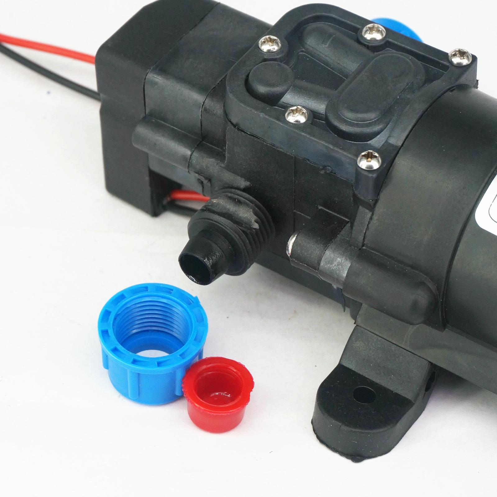 DC 12V 60W Micro Diaphragm Water Pump Self-priming Booster Pump Automatic Switch 300L/H Y2