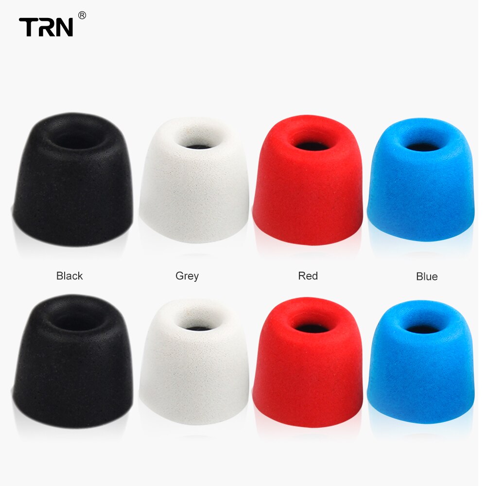 TRN 3 Pairs(6pcs) T400 In Ear Memory Foam Earbuds Ear Tips Earphone For Replacement Earbuds headphone pads Noise Isolating
