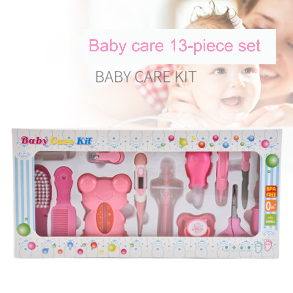 Ensemble de soins de santé pour bébé 13 pièces Kit de toilettage pour enfants