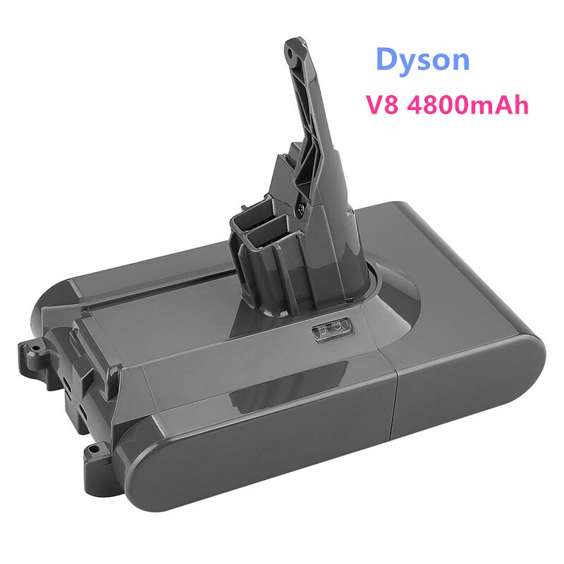 Batteria originale DysonV8 2022 mAh 12800 V al 21.6 per batteria ricaricabile aspirapolvere Dyson V8 assoluto/soffice/animale agli ioni di litio: V8 4800mAh