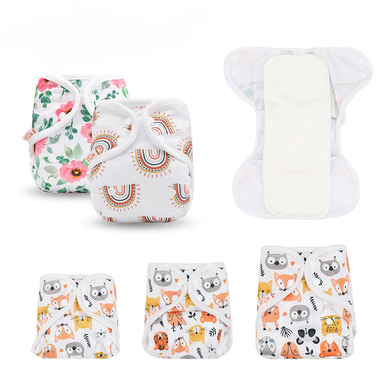 Pocket Luier Baby Wasbare Herbruikbare Milieuvriendelijke Luiers Luier Cover Pocket Moderne Doek Luiers Luiers