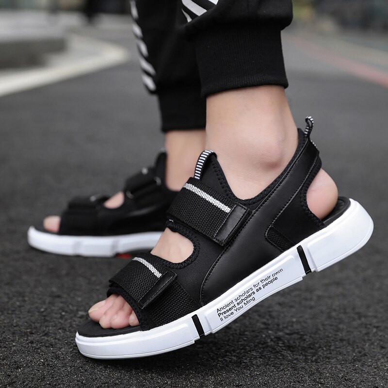 Flip Flops Men Sandals Summer Soft Sandals for Men Comfortable Beach Flats Men Shoes Men Casual Shoes