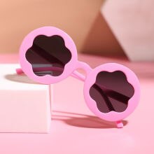 Kids UV400 Sunglasses Cute Floral Shaped Outdoor Beach Sunglasses for Toddler Boys Girls Baby Accessories Children's Boys Girls