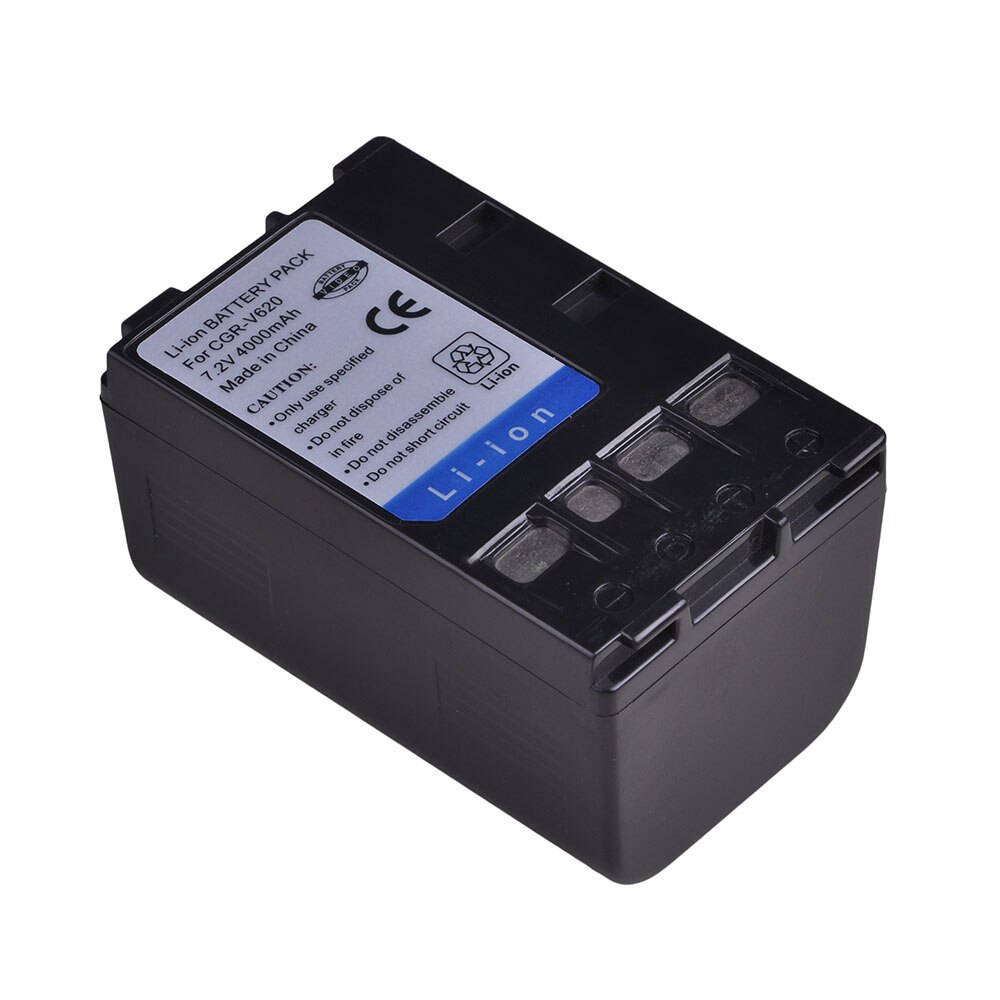 Batería de CGR-V620 PowerTrust CGR-V14S para cámara de CGR-V610, 1x4000mAh, para Panasonic V610 V620 CGR-V26S NV-RX14 NV-RX17