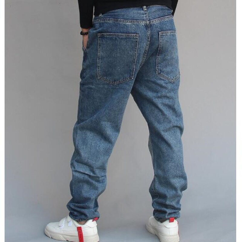 Jeans Herren Denim Hüfte hüpfen verlieren Hosen Rap Jeans Für Junge Rapper Plus größe Denim Jeans männer Kleidung