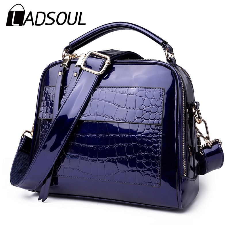 Ladsoul Tij Vrouwen Verf Leer Shell Tas Retro Handtas Grote Capaciteit Dames Banket CD5512/H