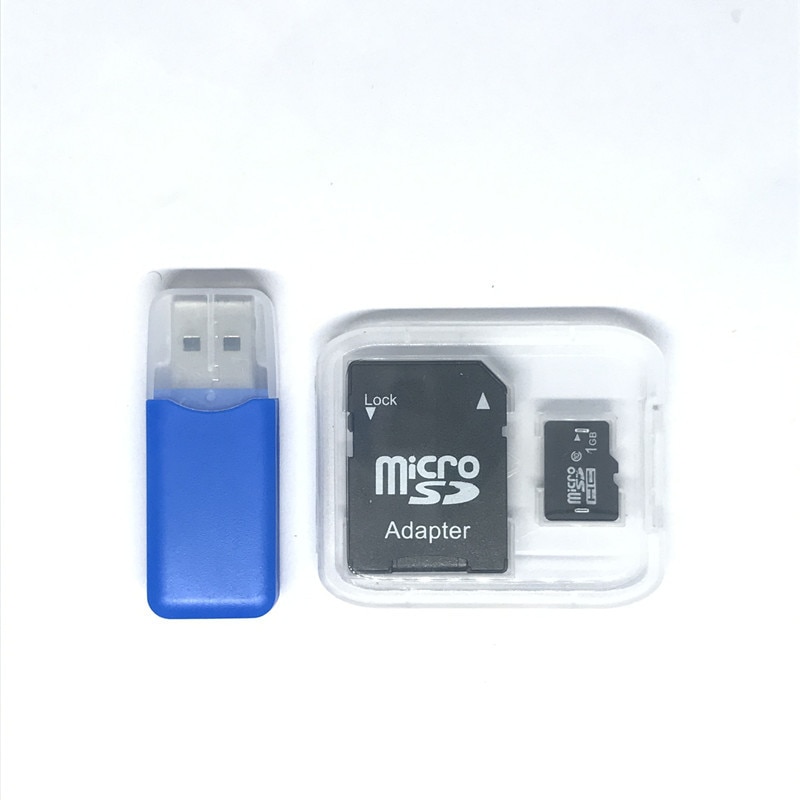 ! 1 GB Micro Sd-kaart geheugenkaart 1 GB Met Kaart Adapter + gratis tf kaartlezer