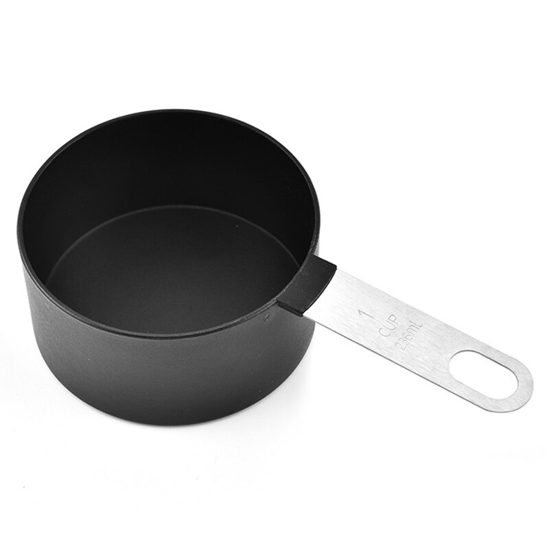 8 Stks/set Rvs Maatbekers Lepels Set Keuken Bakken Tools Met Handgreep Bakvormen