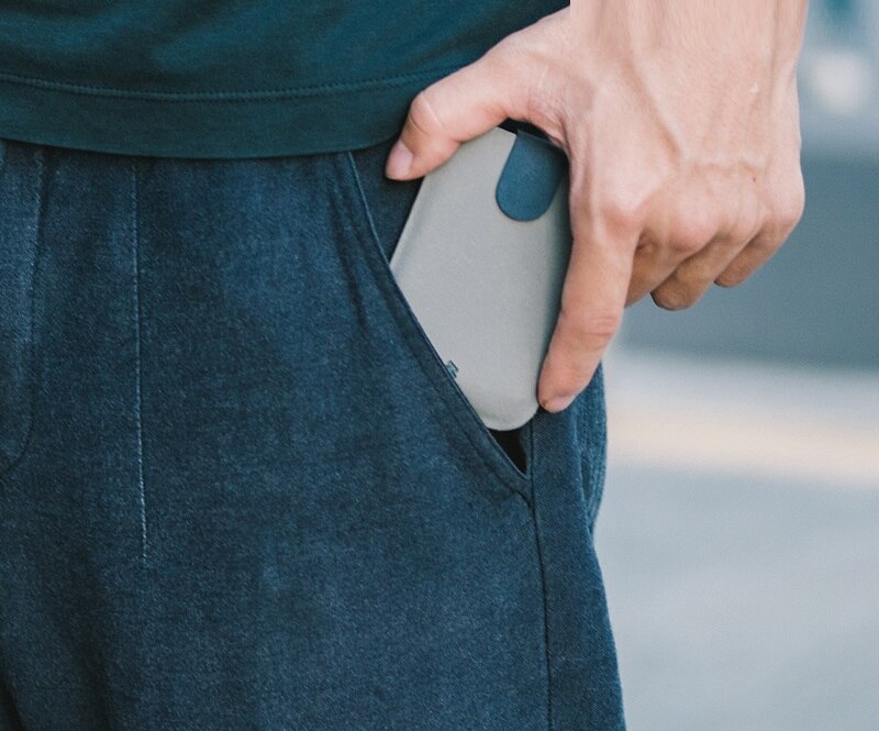 For Xiaomi DAX V2 Mini Slim Portable Card Holders Men Women ID Credit Card Holder Protector Gradient Wallet Business Cards Case