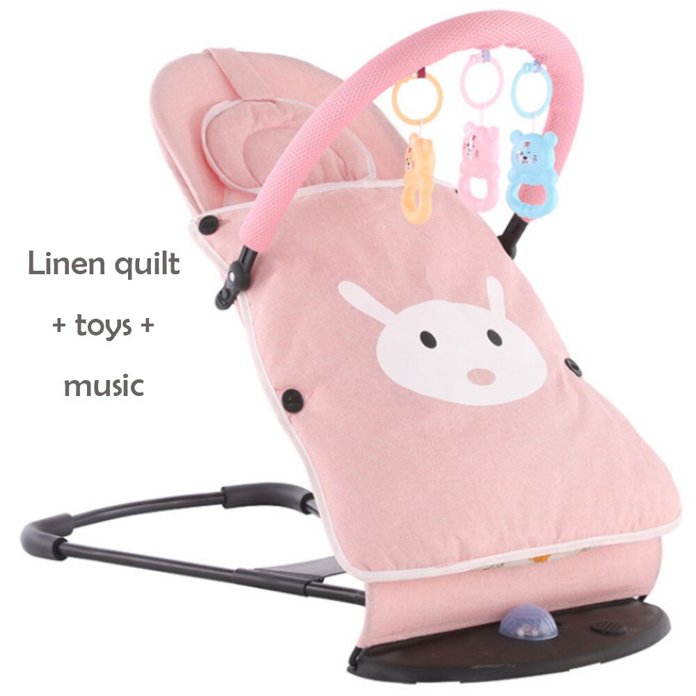 Baby gyngestol nyfødt balance gyngestol baby komfort vugge seng stol mor og spædbarn leverer børnemøbler: D