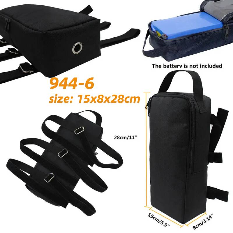 22 Maten Elektrische Fiets Case Elektrische Fiets Bagage Opslag Fiets Elektrische Fiets Pvc Li-Ion Batterij Scooter S M L-: Paars