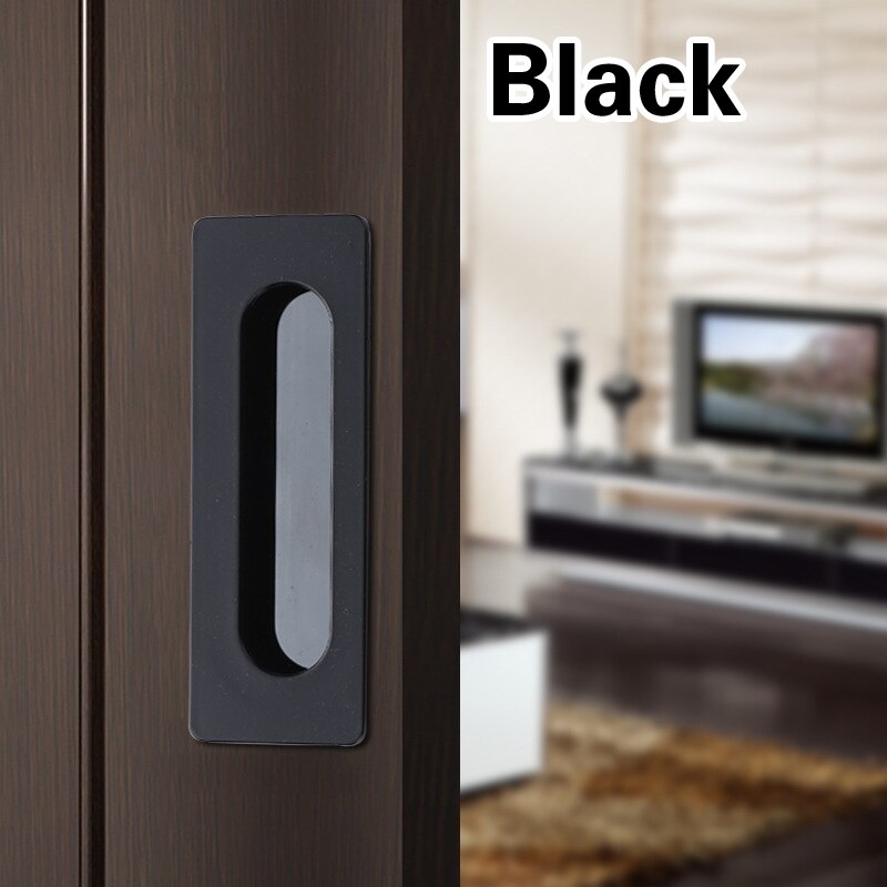 1pc Embedded Sliding Door Handles Hidden Invisible Cupboard Wardrobe Cabinet Push / Pull Handles Door Hardware: 5
