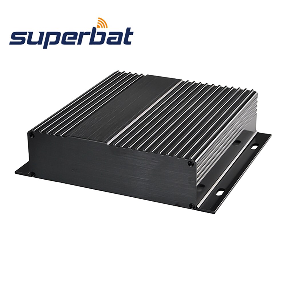 Superbat 5.91*6.61*1.61 – large extruded aluminum instrument enclosure case project electronic pcb box diy 150*168*41mm + - screw panel