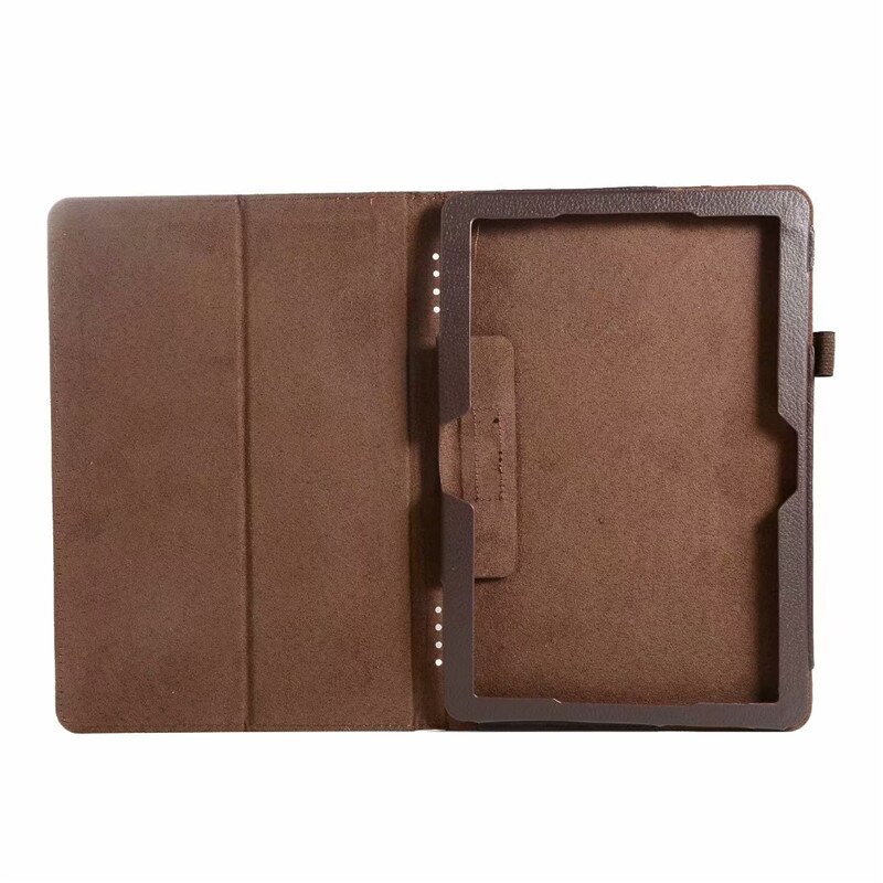 Litchi pu læderetui til huawei mediapad  t5 10 cover til huawei media pad ags 2-w09 ags 2-l09 ags 2-l03 ags 2-w19 10.1 tommer cover