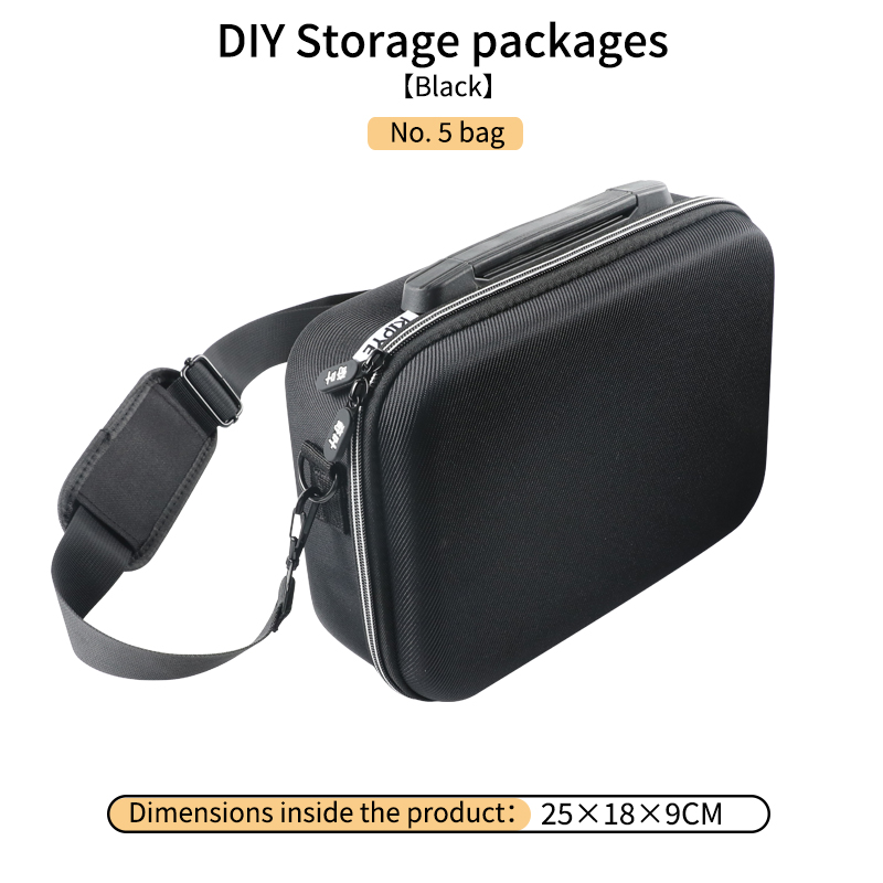 Elektronischer Organizer, DIY-Schwammschutz, Reisekabel-Organizer, Tasche, elektronisches Zubehör, Tragetasche, tragbare tragbare Aufbewahrung: violet