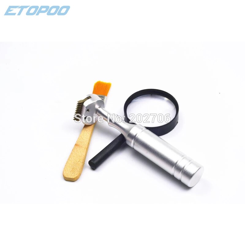 QFH Cross cutter Adhesion Tester Cross-Cut Tester Kit including 1mm/2mm blades