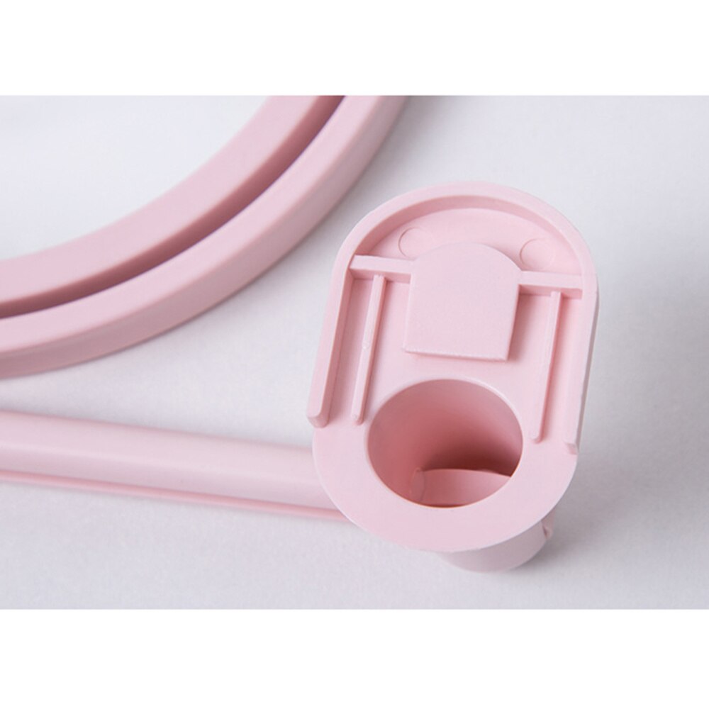 1pc Mirror Swivel Vanity Mirror Cat Ear Makeup Mirror Wall Mounted Cosmetics Mirror Bathroom Makeup Mirror