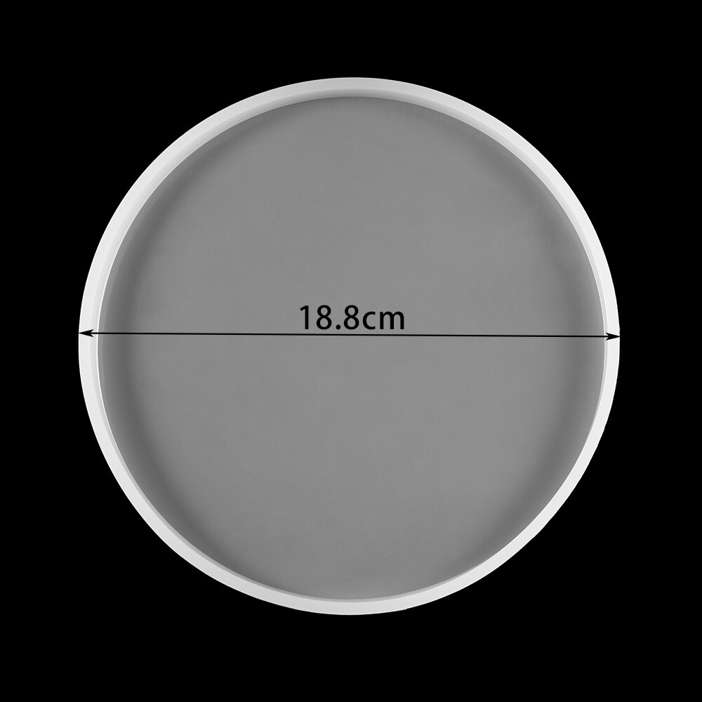 Unregelmäßigen Runde Runde Trinken Cup Coaster Silikon Casting Form Obst Disc Tee Tablett Epoxy Harz Form Für Handwerk Decor Handmade werkzeug: 17