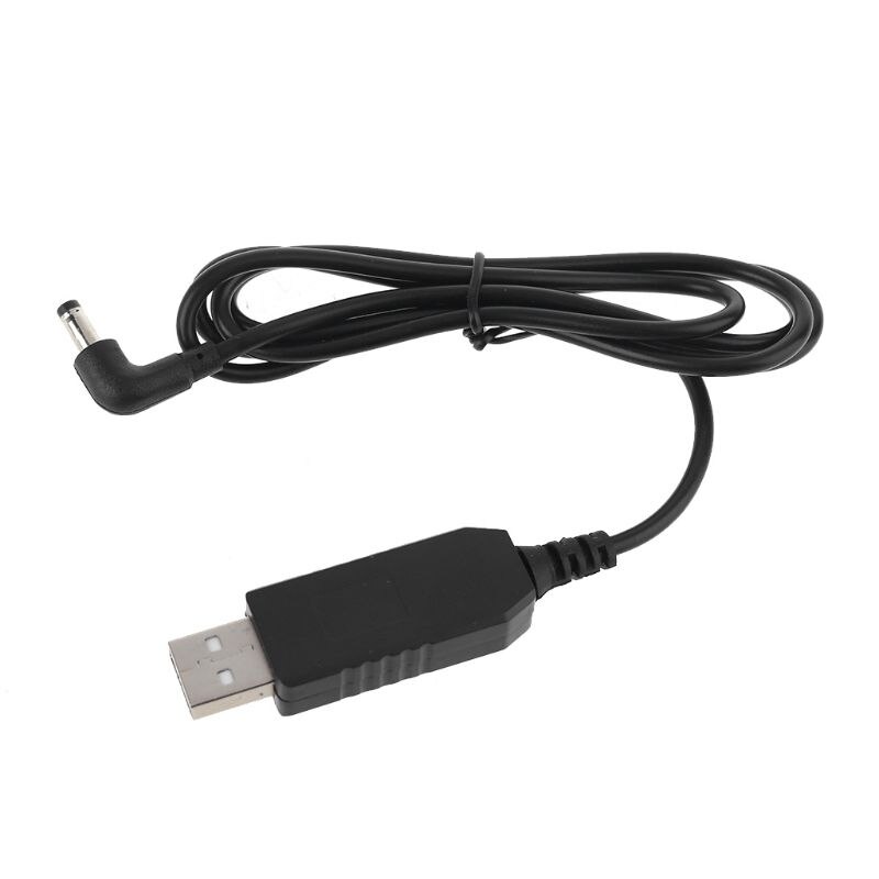 Universal 90 Degree USB 5V to 12V 4.0x1.7mm Power Supply Cable for Tmall Smart Bluetooth Speaker Echo Dot 3rd Router LED Strip