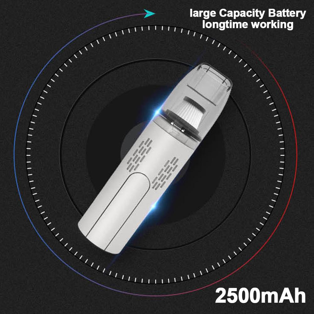 Mini aspirateur  main pour voiture, Rechargeable,...  Grandado