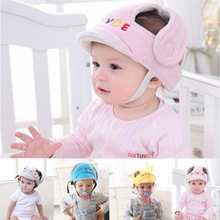 Baby hoed Beschermende Helm Jongen Meisjes Anti-collision Sport Zachte Hoed Baby Peuter veiligheid cap voor Wandelen шапка детская # 3F