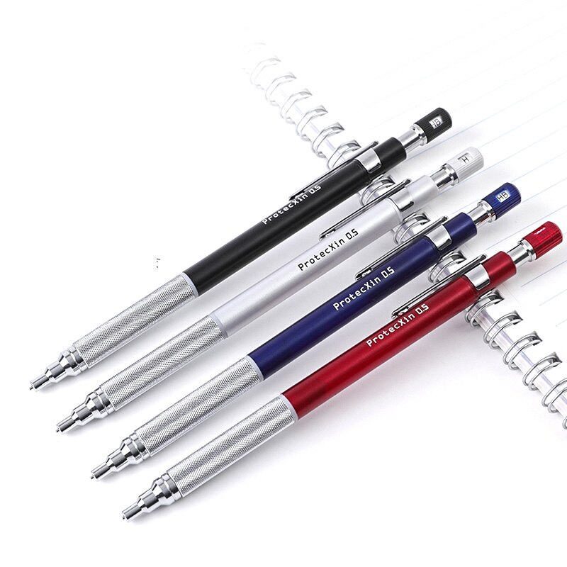 Kokuyo protecxin mekanisk blyant 0.5mm anti-break core tegne blyanter skridsikker holder  ps305