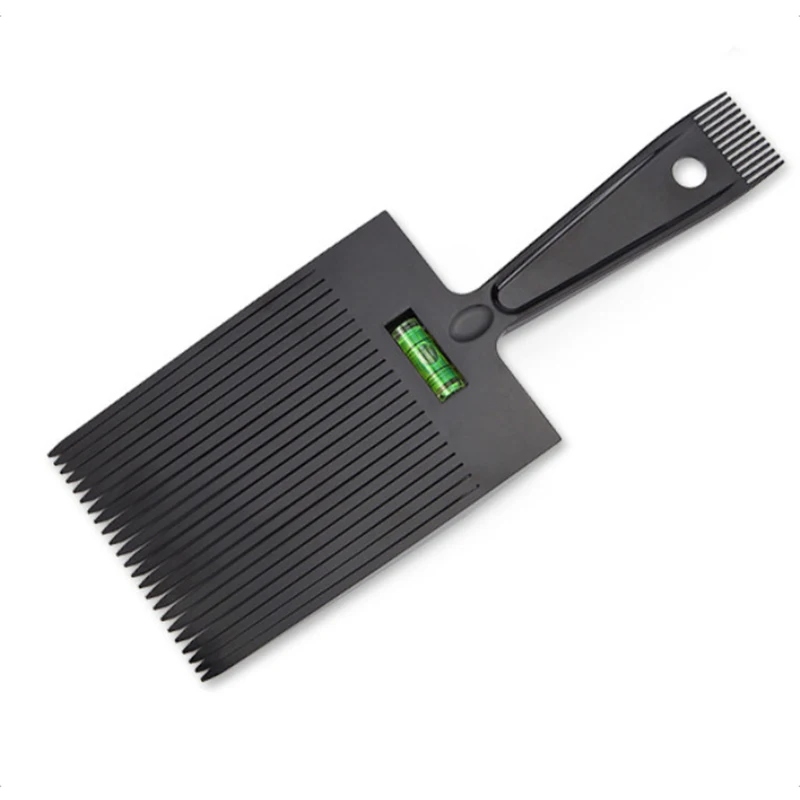 Extra Big Flattoper Comb Large Wide Fork Flat Combs with Balance Ruler Flat Topper Styling Hair Brushes Hairdressers Tool