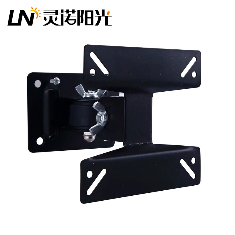 LN Universal TV Wall Mount Swivel Tilt 180 Degrees Full Motion TV PC Monitor Bracket 14-24 Inch for LCD LED Flat Panel Plasma