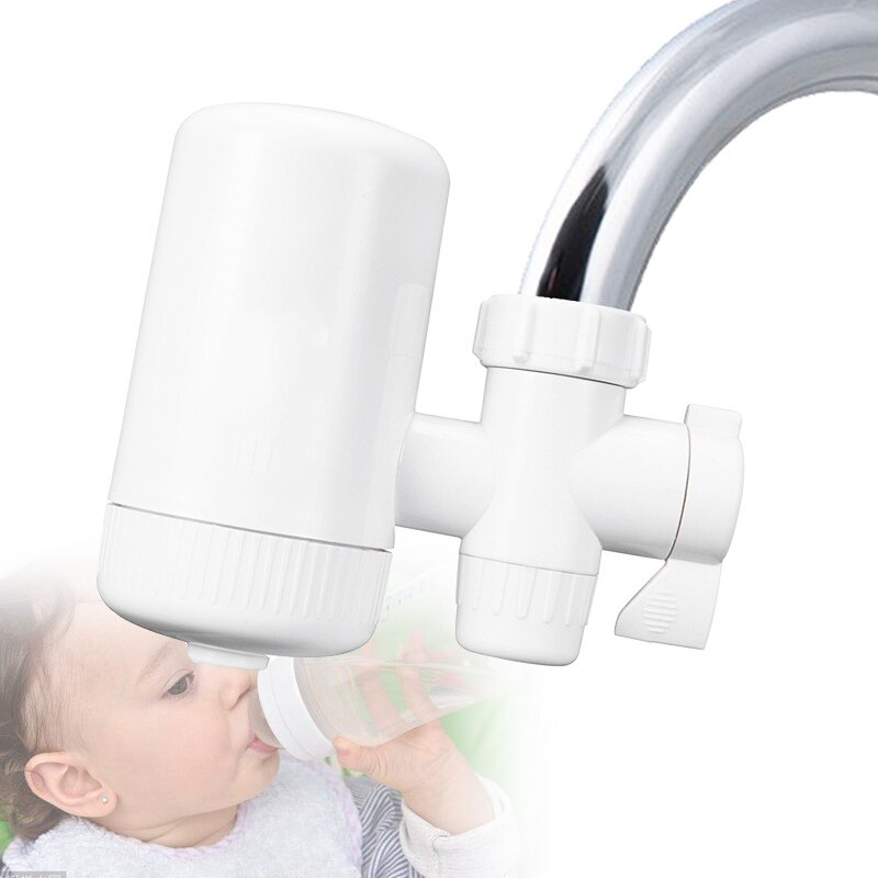 3l/ min abs pestävä keraaminen suodatin hana vesijohtoveden puhdistaja kaksi vesitilaa 3 liitäntäliittimellä keittiön kylpyhuoneeseen