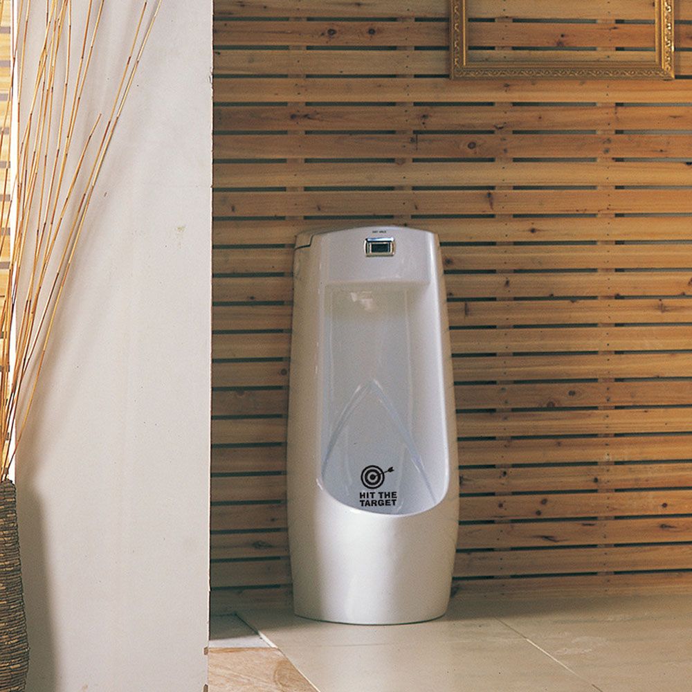 Toilet Seat Sticker Hit The Target Sticker DIY Arrow Target Toilet Decal Art Letters Removable Waterproof Home Bathroom Decal