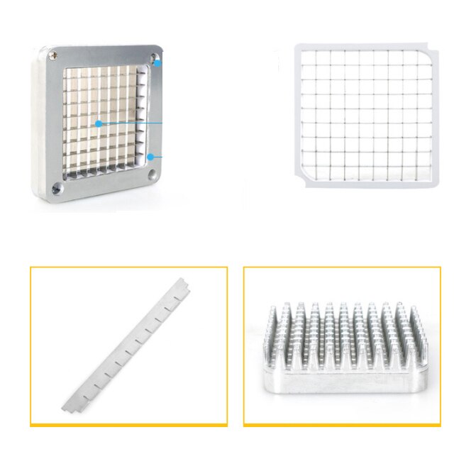 Commercial Fast Heavy Duty French Fry Cutter Potato Slicer Hotel Vegetables 8cm 10cm 12cm Potato Cutter Slicer Radish Slice: Mold blade